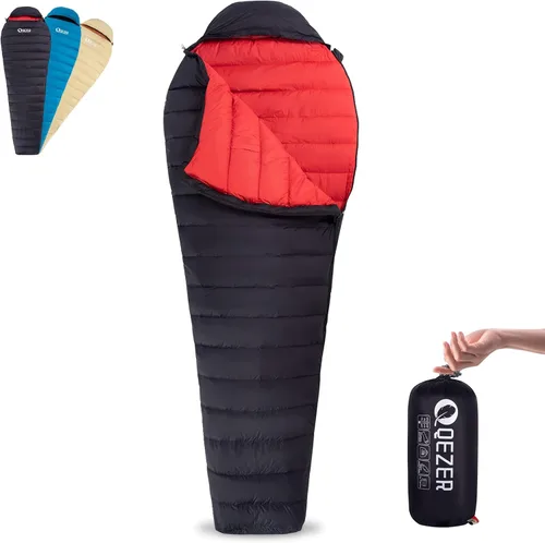 Vista 11 de Ultralight Down Sleeping Bag for Adults, 600 Fill Power Backpacking