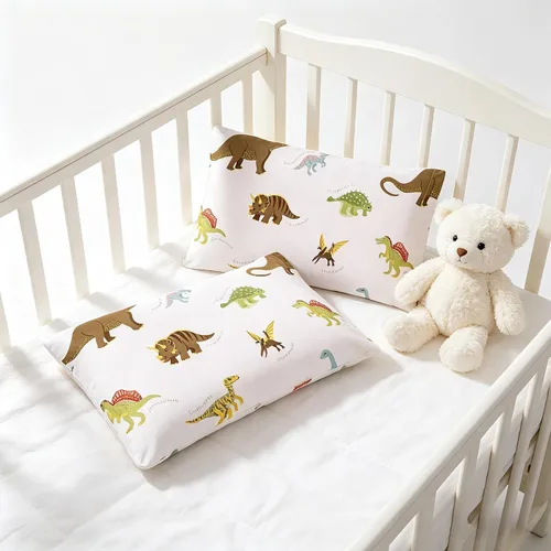 Vista 10 de MAG Juego de 2 fundas de almohada estándar de color blanco, 20 x 26 pulgadas, para niños, adolescentes