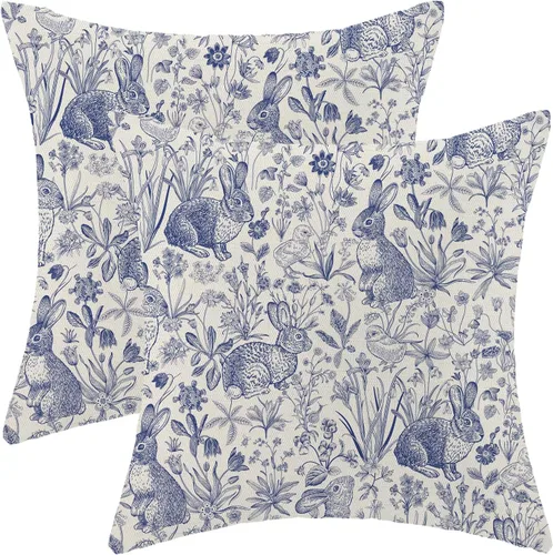 Vista 24 de Fundas de almohada para el Día de San Valentín de 16x16 pulgadas, juego de 2, rosas, corazones de amor, fundas para almohadas de San Valentín
