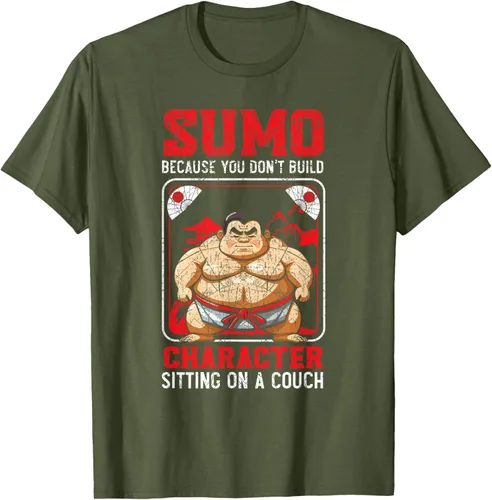 Vista 5 de Sumo Wrestler - Camiseta de lucha libre japonesa de lucha libre de sumo, Negro