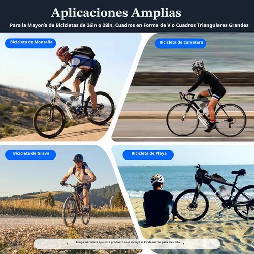 Vista 7 de Kit de motor de bicicleta de 100 cc, ciclo de 2 tiempos, motor de gasolina motorizado a gas, juego completo de motor de bicicleta de ahorro
