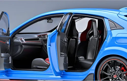 Vista 3 de Autoart 73224 - Coche Civic Type R (FK8) RHD (conducción a la derecha) Racing Blue Pearl 1/18 Model Car