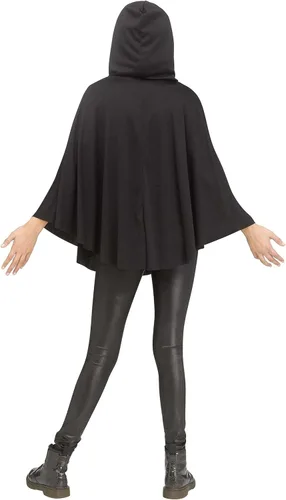 Vista 3 de Fun World Spirit Board - Poncho para niños, Negro