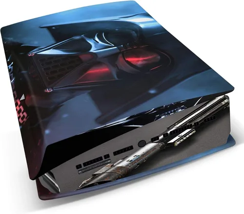 Vista 5 de GNG PS5 Consola digital DV de Starwars Skin Decal Vinal Sticker + 2 fundas de controlador