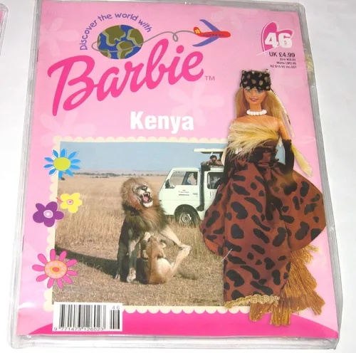 Vista 4 de Barbie 9049 1989 Sears Lavender Surprise - Muñeca rubia