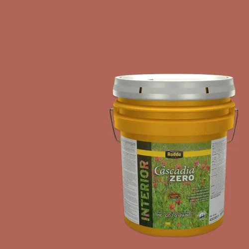 Vista 32 de Rodda Paint CASCADIA ZERO - Pintura plana e imprimación para interiores en uno, cuarto de galón, crema de ballet