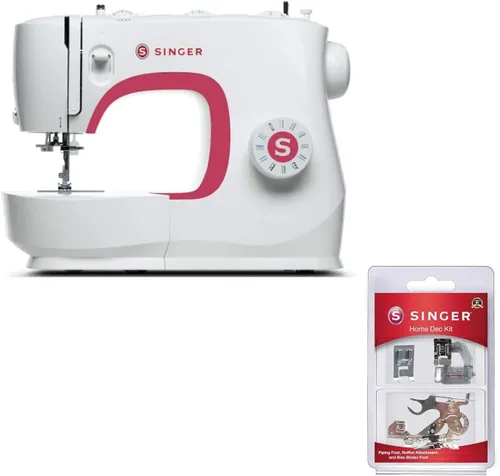Vista 9 de SINGER Máquina de coser MX231 con kit de accesorios y pedal de pie, 97 aplicaciones de puntada, simple e ideal para principiantes + funda