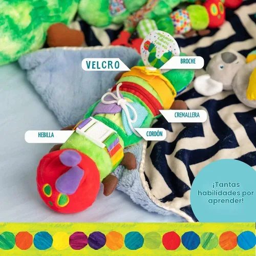 Vista 3 de KIDS PREFERRED World of Eric Carle La oruga muy hambrienta aprende a vestirse