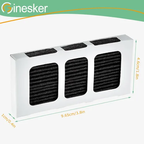 Vista 5 de Paquete de 4 filtros de aire de repuesto para Frigidaire Paultra2, Pure Air Ultra II, Pureair Ultra 2 y Electrolux 242047805, 5303918847, EAP12364179