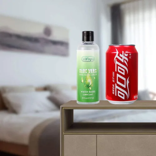 Vista 7 de Lafiya Lubricante personal de aloe, lubricante orgánico a base de agua de larga duración para sexo, lubricante sexual para pieles sensibles, 8