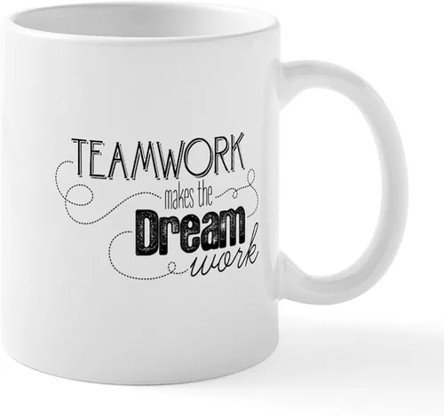 Vista 58 de CafePress Living The Dream Mugs Taza de café de cerámica de 11 oz (11.0 fl oz)