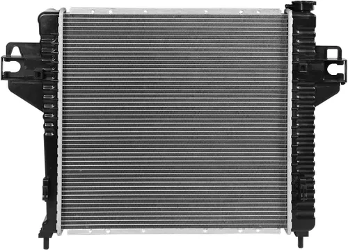 Vista 5 de DNA Motoring OEM-RA-2482 Radiador de aluminio atornillado estilo OE compatible con 02-05 Liberty AT, 19-15/16 pulgadas de ancho x 19-15/16 pulgadas