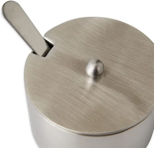 Vista 6 de RSVP International Endurance Kitchen Collection - Juego de salero con cuchara, 2 onzas, acero inoxidable cepillado