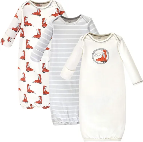 Vista 44 de Touched by Nature - Camisones unisex de algodón orgánico para bebé