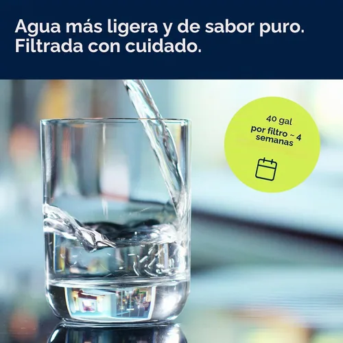 Vista 3 de BRITA MAXTRA PRO - Cartucho de filtro de agua Pure Performance – Paquete de 4 – Recambio original BRITA que reduce impurezas, cloro, PFAS