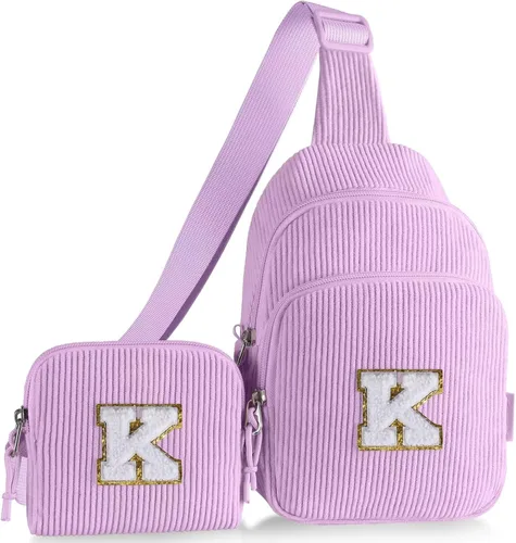 Vista 37 de Riñonera cruzada para niñas, Beige, Small