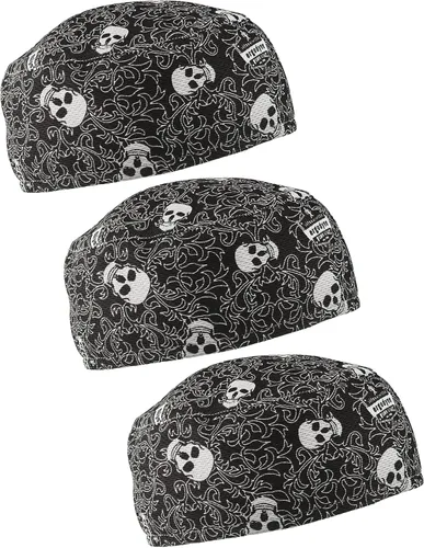 Vista 11 de Ergodyne Gorro para mujer, talla única, Negro
