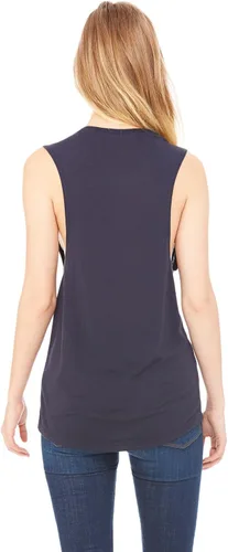 Vista 3 de Bella B8803 - Camiseta sin mangas de lona para mujer