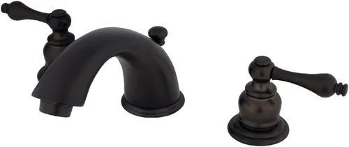 Vista 14 de Kingston Brass KB976AL - Grifo victoriano de baño extendido, cobre antiguo, 10 x 5.75 x 4.06