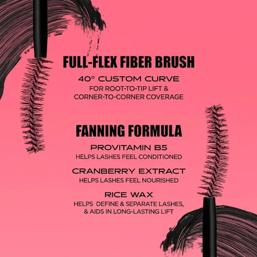 Vista 3 de Mini Benefit Fan Fest Fanning & Voluming Mascara 0.1 oz. 0.11 oz