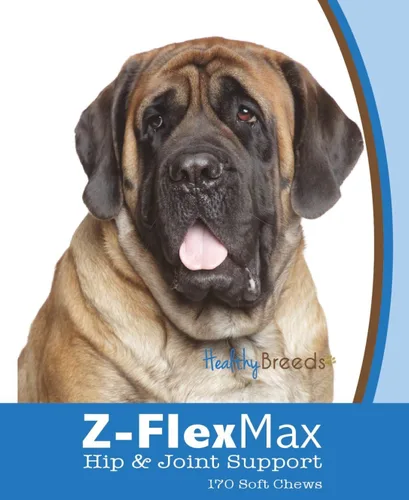 Vista 48 de Healthy Breeds Afghan Hound Z-Flex Max - Masticables suaves para cadera y articulaciones, 100