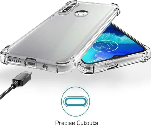 Vista 6 de Funda para teléfono Moto G Fast Clear TPU Shock Flexible Clear