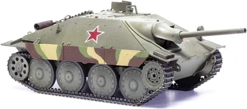 Vista 3 de Airfix JagdPanzer 38 toneladas Hetzer Versión tardía 1:35 WWII Militar Tanque Modelo de Plástico Kit A1353