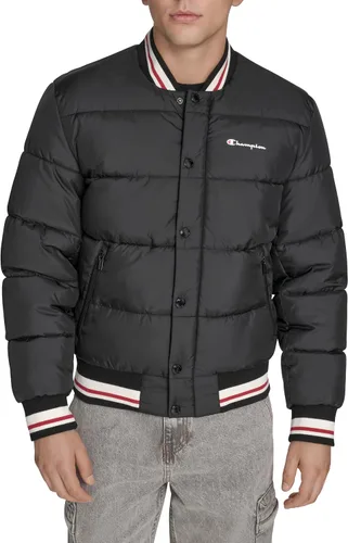 Vista 13 de Champion Chaqueta acolchada Varsity Bomber para hombre