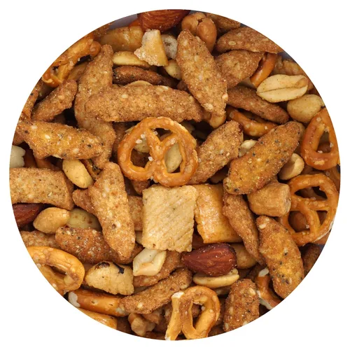 Vista 13 de Cheddar Lovers Snack Mix, bolsa a granel de 1 libra, distribución de Hampton