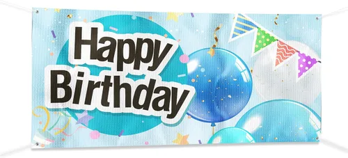 Vista 73 de Cartel de baby shower para uso en interiores y exteriores de 4 x 1 pies, pancarta grande personalizada y letreros con cuerda para colgar, telón