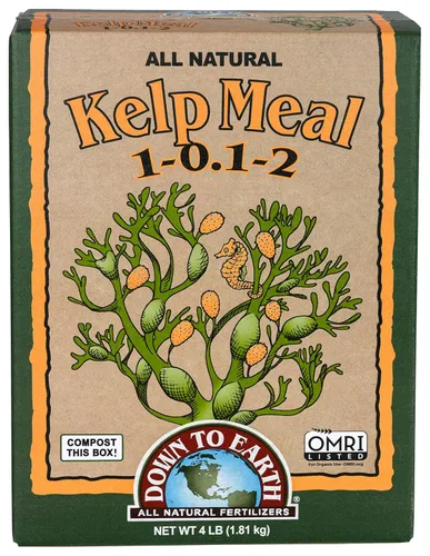 Vista 10 de Down To Earth All Natural Fertilizers Organic Kelp Meal - 1-0.1-2, 0.5 lb