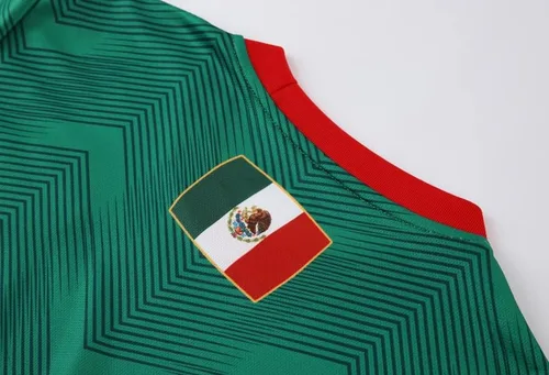 Vista 6 de Dizi México Green Futbol Sports - Juego de camiseta de fútbol americano para niños y jóvenes