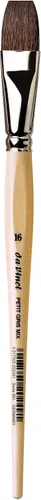 Vista 106 de Da Vinci Watercolor Serie 5830 CosmoTop Mix B Pincel para pintar, Mezcla sintética/natural para lavado plano, Tamaño 10