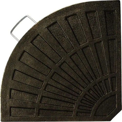 Vista 2 de Trademark Innovations Peso base del paraguas compensado de resina (bronce)