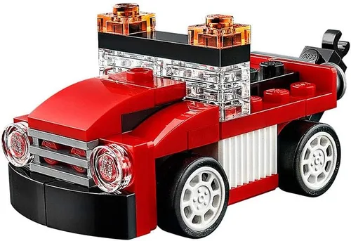 Vista 2 de Kit de construcción LEGO Creator Red Racer 31055