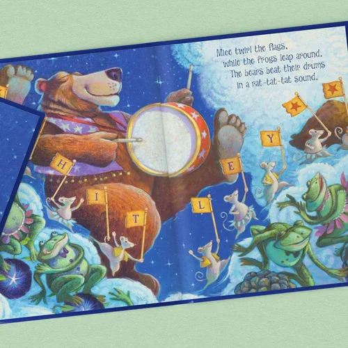 Vista 5 de Cuento de la hora de dormir para bebé - Libro infantil personalizado 9 x 11 pulgadas I See Me!
