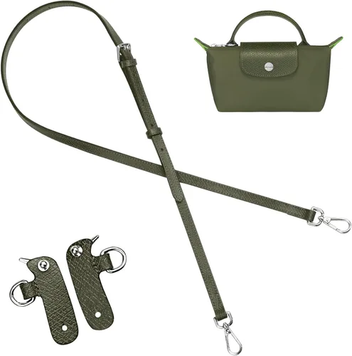 Vista 24 de Jiesinlov Correa de Hombro de Cuero para Bolso de Repuesto, Kit de Conversión Ajustable para Bandolera Compatible con Mini Bolso Antracita