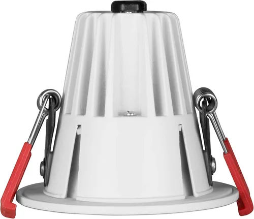 Vista 4 de NICOR Iluminación LED redonda empotrable de 2 pulgadas en blanco, 4000 K (DRD211204KWH)