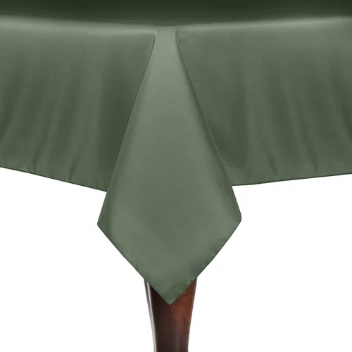 Vista 5 de Ultimate Textile -2 Pack- 48 x 72-Inch Rectangular Polyester Linen Tablecloth, Acid Green