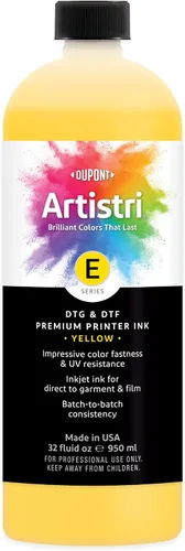 Vista 13 de Artistri® Serie E DTG y DTF Tinta - Negro - 8 oz
