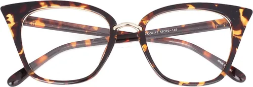 Vista 7 de Gafas de bloqueo de luz azul, gafas de computadora de ojo de gato para mujer, antirreflejos, antifatiga ocular, bloqueador de luz azul