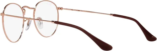 Vista 75 de Ray-Ban unisex-adult Rx3447v Round Metal Round Prescription Eyewear Frames