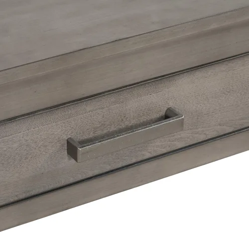 Vista 7 de Mesa consola moderna, mesa de sofá con 3 cajones y 1 estante, mesa de entrada para entrada, pasillo, sala de estar, vestíbulo, pasillo