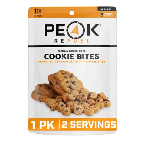 Vista 16 de Peak Refuel Fudge Brownie Bites, refrigerio liofilizado para camping, 1