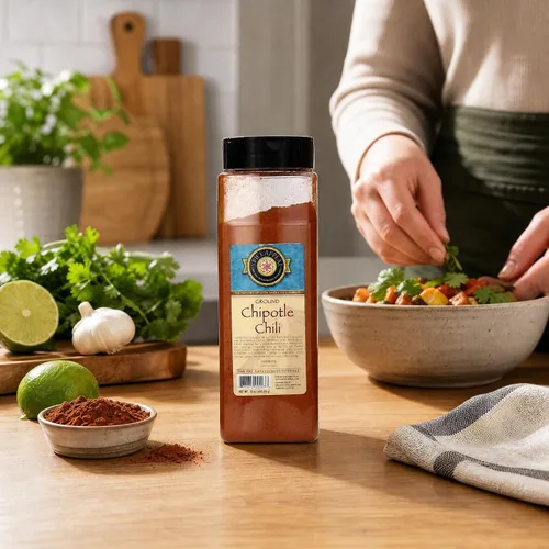 Vista 2 de Sazonador jerk jamaicano de Spice Appeal Smoky chipotle pepper spice for Mexican cooking, marinades, dry rubs, and authentic southwestern flavor
