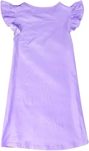 Vista 2 de MSSmile-FANKID Mirabel - Vestido de noche para niñas disfraz de Isabella manga corta con volantes vestido de noche para niñas