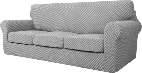 Vista 59 de YEMYHOM - Fundas elásticas para cojín individual, protector de sofá, silla, asiento, funda deslizante, funda suave de sofá, reemplazo, grande, a