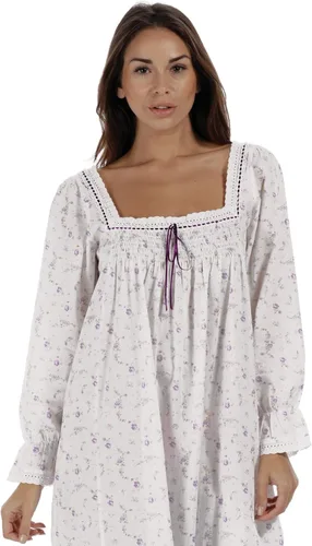 Vista 4 de The 1 for U Camisones para mujer - Camisones de algodón para mujer, vestido de 100% algodón Martha