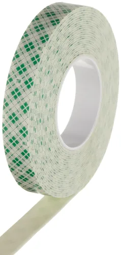 Vista 5 de 3M Cinta de espuma de uretano de doble capa 4032 adhesivo duradero de doble cara (1 pulgada x 5 yardas) Cinta de espuma de uretano de doble capa