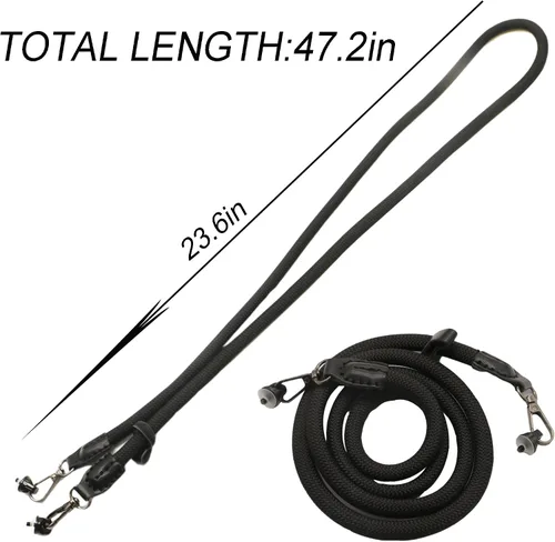 Vista 3 de Correa de cordón para el cuello para DJI Mavic 3/2/Air2S, Negro